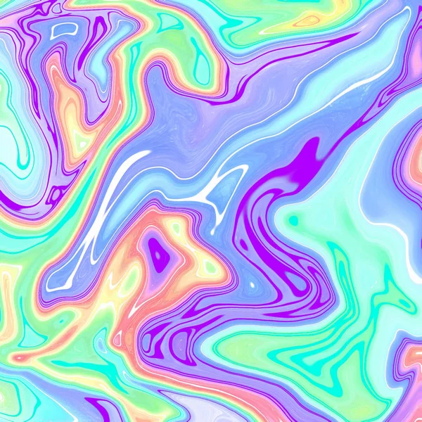 Fondo abstracto líquido con rayas de pintura al óleo —  Fotos de Stock