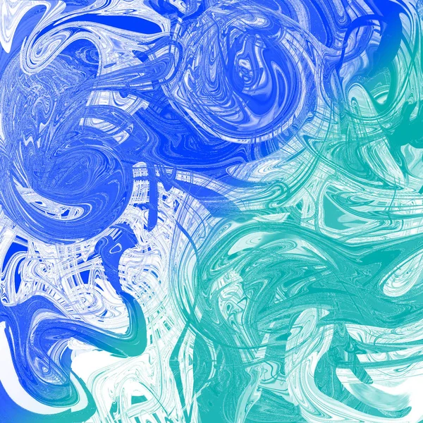 Liquid abstract background with oil painting streaks — Stock Photo, Image