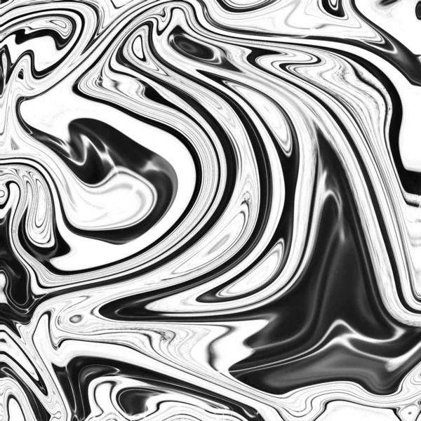 Liquid abstract background with oil painting streaks — Stock Photo, Image