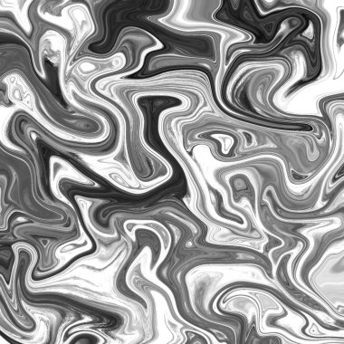 Yağlı boya çizgileri olan sıvı soyut arkaplan