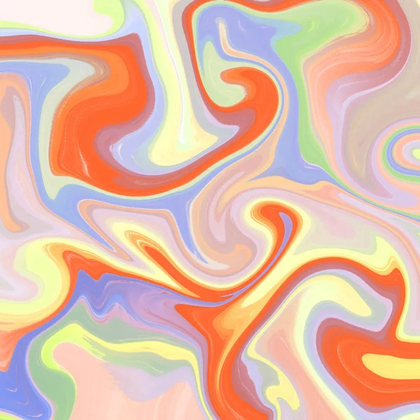 Fondo abstracto líquido con rayas de pintura al óleo — Foto de Stock