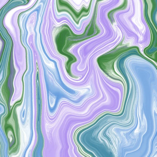 Liquid abstract background with oil painting streaks — Stock Photo, Image