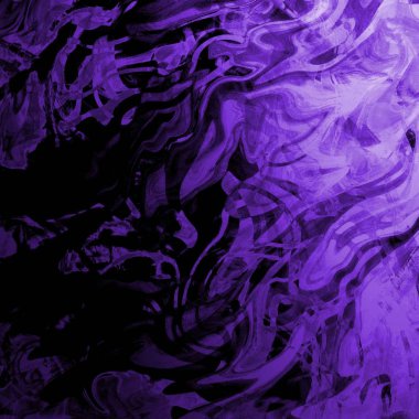 Yağlı boya çizgileri olan sıvı soyut arkaplan