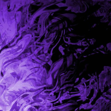 Yağlı boya çizgileri olan sıvı soyut arkaplan