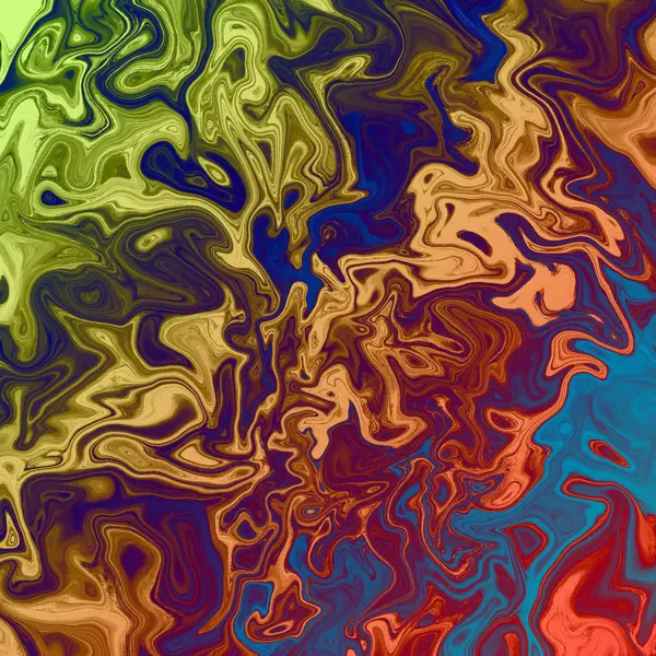 Neste abstrakti tausta öljymaalaus raitoja — kuvapankkivalokuva