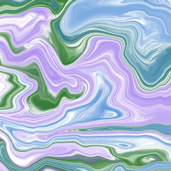 Liquid abstract background with oil painting streaks — Stock Photo, Image