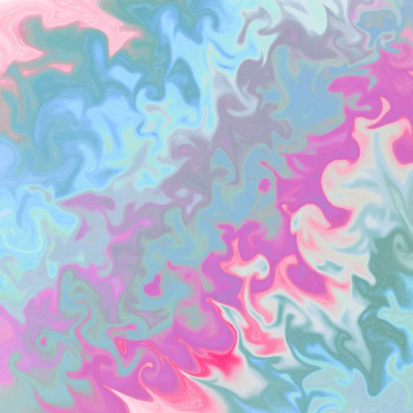 Liquid abstract background with oil painting streaks — Stock Photo, Image