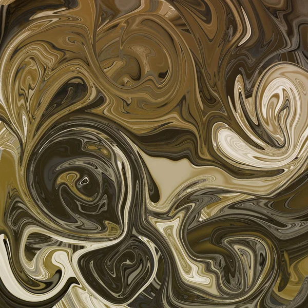 Yağlı boya çizgileri olan sıvı soyut arkaplan