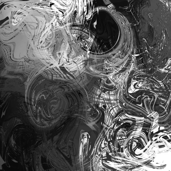 Fond abstrait liquide avec des stries de peinture à l'huile — Photo