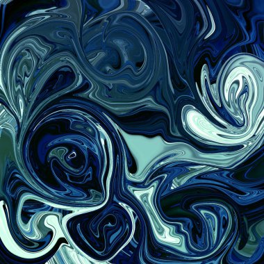 Yağlı boya çizgileri olan sıvı soyut arkaplan