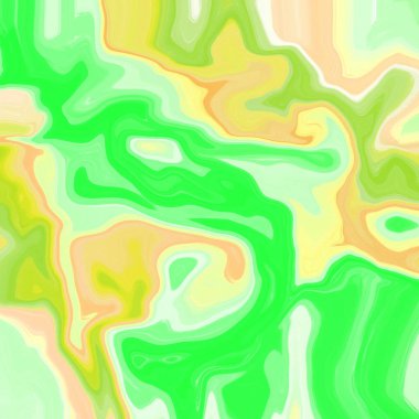 Yağlı boya çizgileri olan sıvı soyut arkaplan