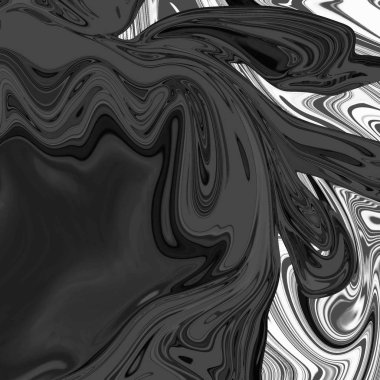 Yağlı boya çizgileri olan sıvı soyut arkaplan