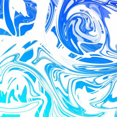 Yağlı boya çizgileri olan sıvı soyut arkaplan