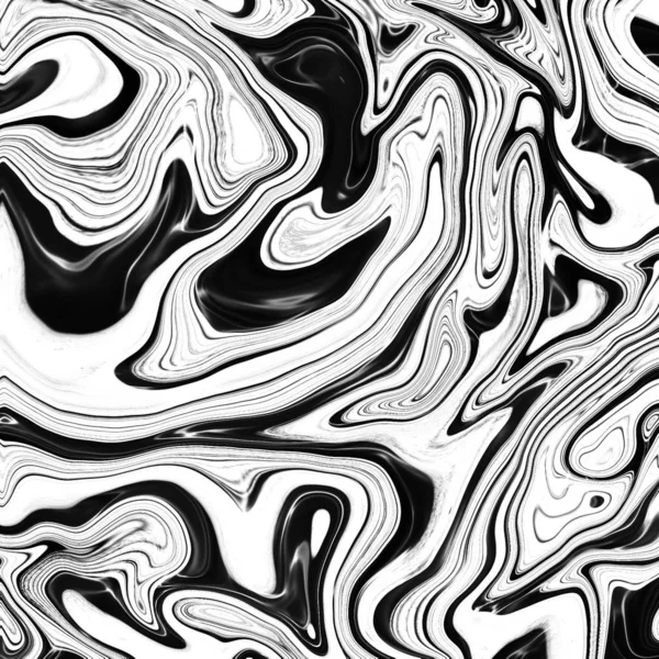 Liquid abstract background with oil painting streaks — Stock Photo, Image