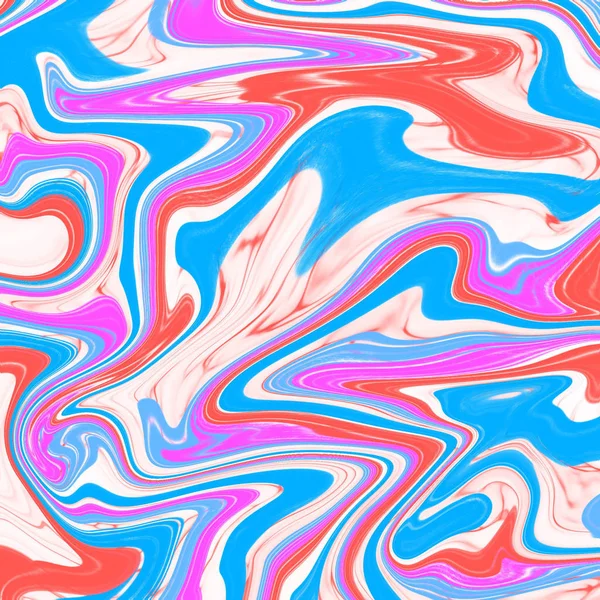 Yağlı boya çizgileri olan sıvı soyut arkaplan