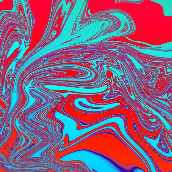 Fondo abstracto líquido con rayas de pintura al óleo — Foto de Stock