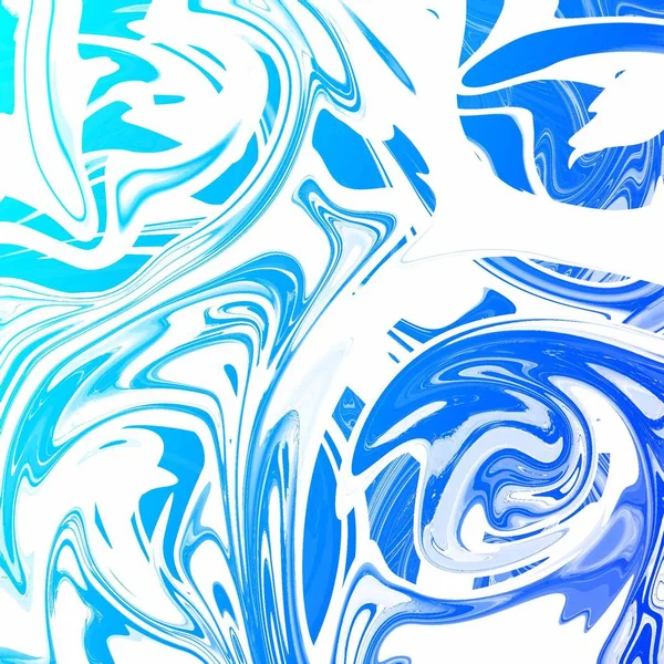 Yağlı boya çizgileri olan sıvı soyut arkaplan