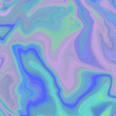 Yağlı boya çizgileri olan sıvı soyut arkaplan