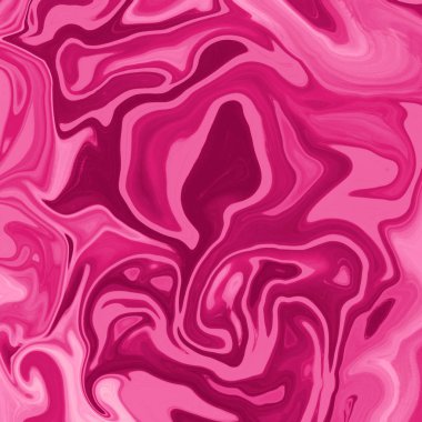 Yağlı boya çizgileri olan sıvı soyut arkaplan