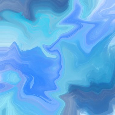 Yağlı boya çizgileri olan sıvı soyut arkaplan