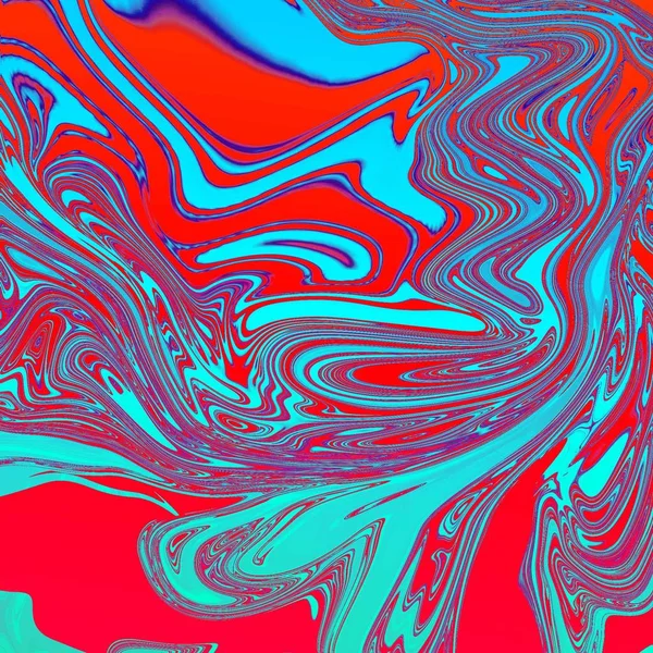 Liquid abstract background with oil painting streaks — Stock Photo, Image