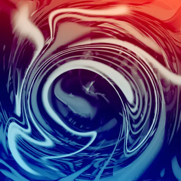 Liquid abstract background with oil painting streaks — Stock Photo, Image