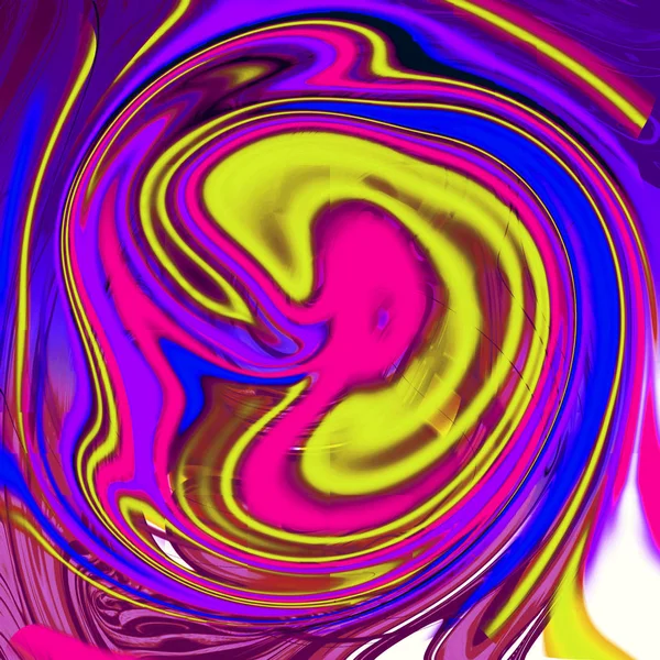 Liquid abstract background with oil painting streaks — Stock Photo, Image