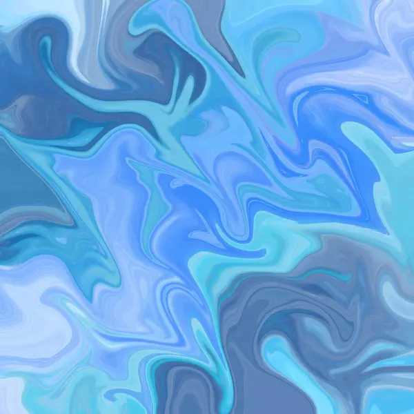 Liquid abstract background with oil painting streaks — Stock Photo, Image