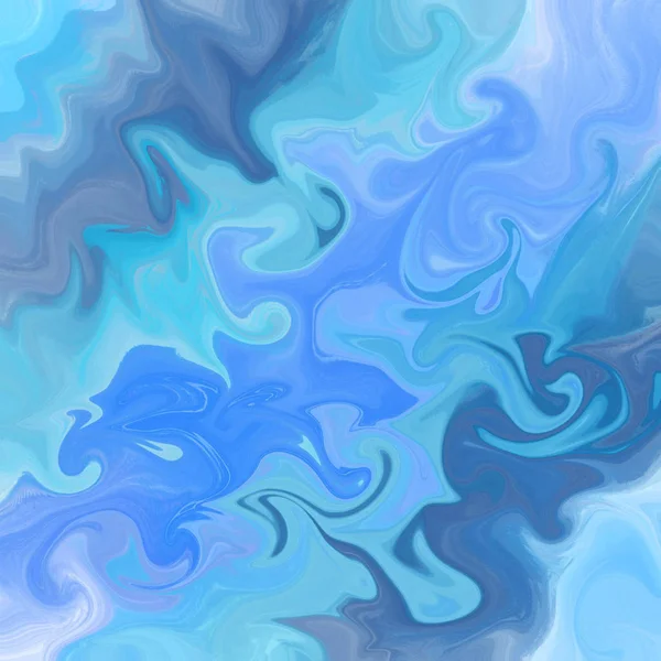 Liquid abstract background with oil painting streaks — Stock Photo, Image