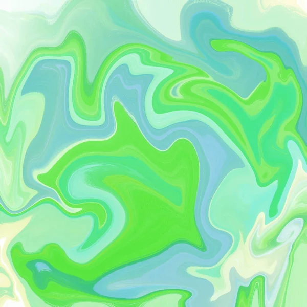 Liquid abstract background with oil painting streaks — Stock Photo, Image