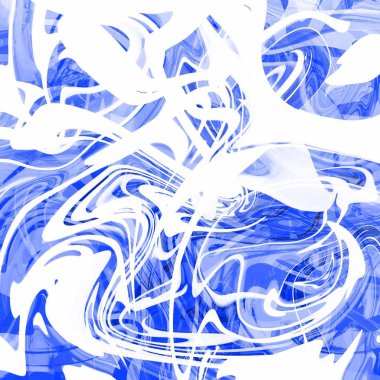 Yağlı boya çizgileri olan sıvı soyut arkaplan