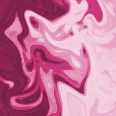 Yağlı boya çizgileri olan sıvı soyut arkaplan