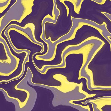 Yağlı boya çizgileri olan sıvı soyut arkaplan