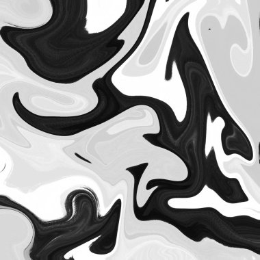 Yağlı boya çizgileri olan sıvı soyut arkaplan