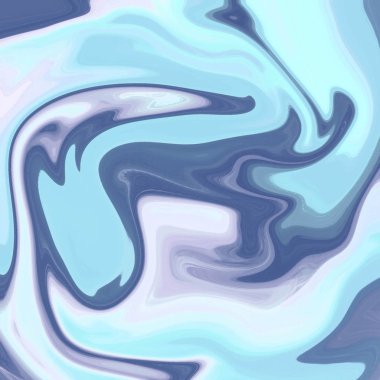 Yağlı boya çizgileri olan sıvı soyut arkaplan