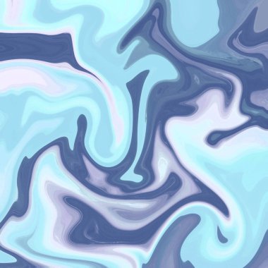 Yağlı boya çizgileri olan sıvı soyut arkaplan