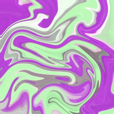 Yağlı boya çizgileri olan sıvı soyut arkaplan