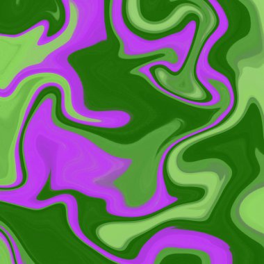 Yağlı boya çizgileri olan sıvı soyut arkaplan