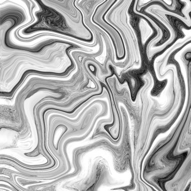 Yağlı boya çizgileri olan sıvı soyut arkaplan