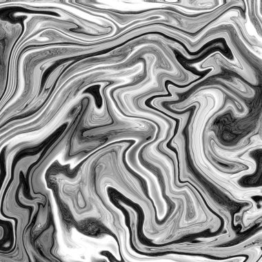 Yağlı boya çizgileri olan sıvı soyut arkaplan