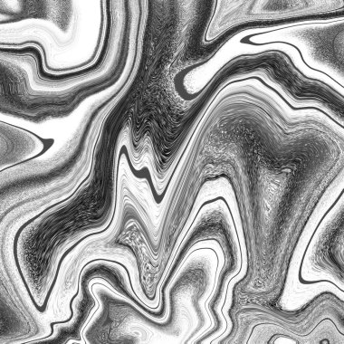 Yağlı boya çizgileri olan sıvı soyut arkaplan