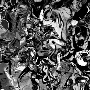 Yağlı boya çizgileri olan sıvı soyut arkaplan