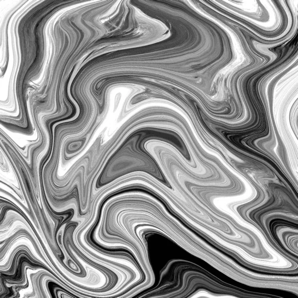 Liquid abstract background with oil painting streaks — Stock Photo, Image