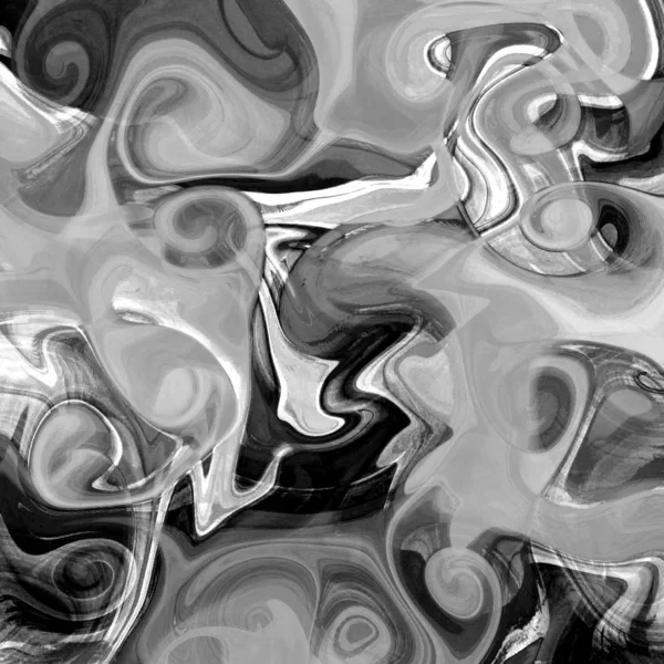 Liquid abstract background with oil painting streaks — Stock Photo, Image