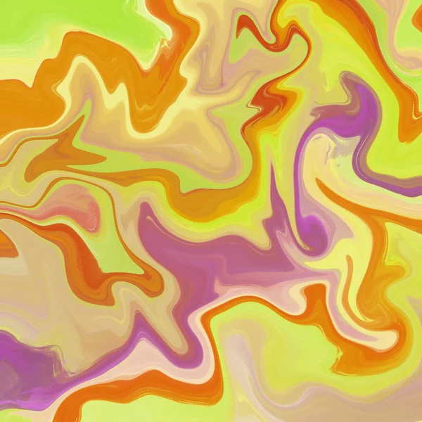 Fondo abstracto líquido con rayas de pintura al óleo — Foto de Stock