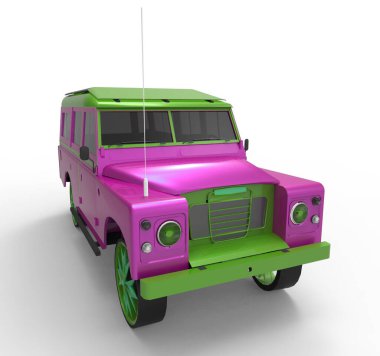 Bir Aracın Üç Boyutsal Görüntüsü