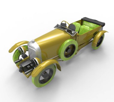 Bir Aracın Üç Boyutsal Görüntüsü