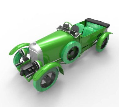 Bir Aracın Üç Boyutsal Görüntüsü