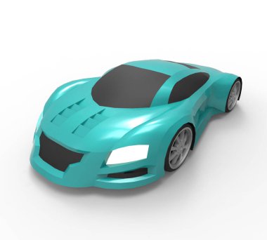 Bir Aracın Üç Boyutsal Görüntüsü