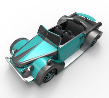 Bir Aracın Üç Boyutsal Görüntüsü